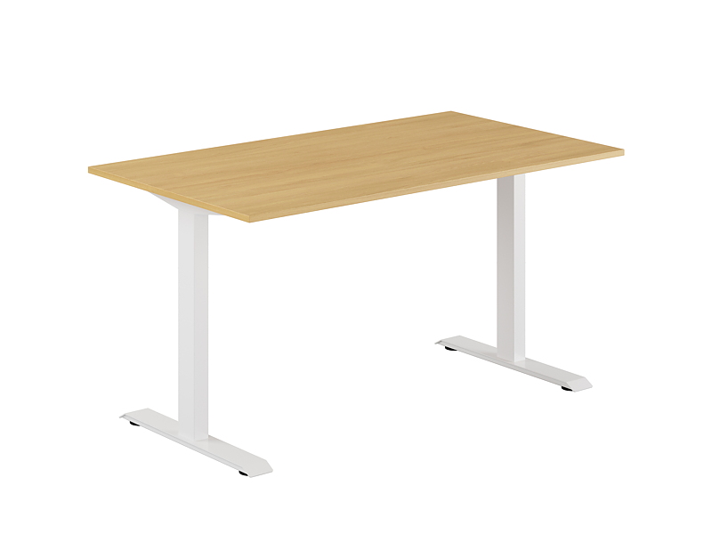 Tellus Basic skrivbord – Stadigt och prisvärt skrivbord med fasta ben