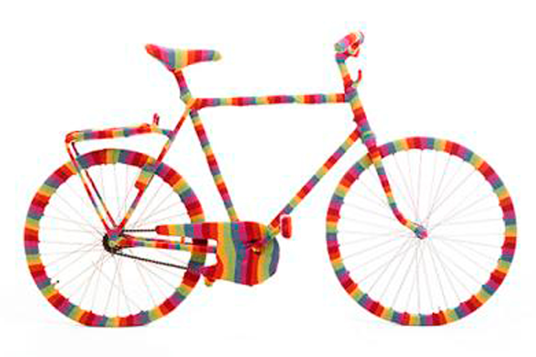 Stickad cykel