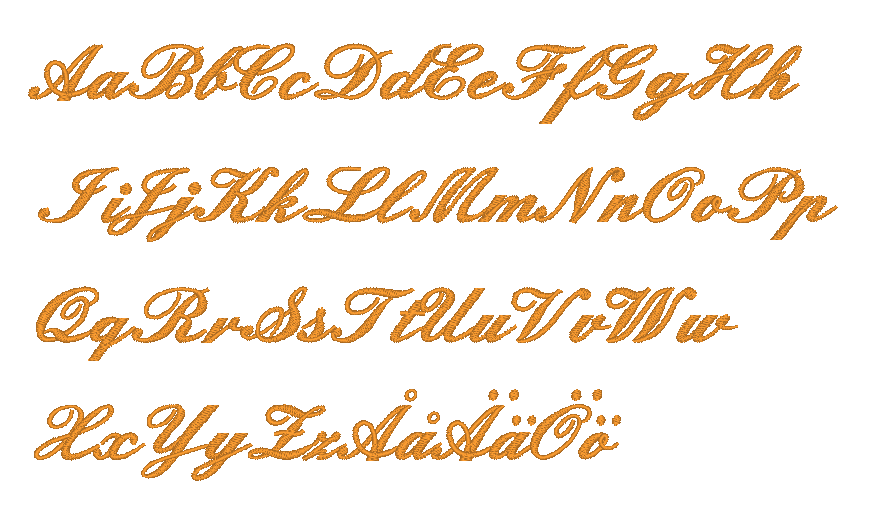 typsnitt brodyr 22. Script 1