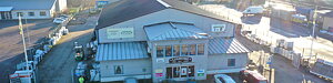 Vår butik från ovan  bredvid pendelparkeringen i Lindome
