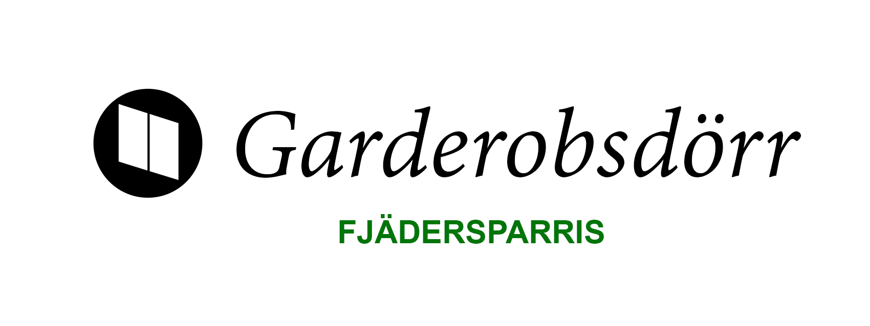 Garderobsdörr Fjädersparris
