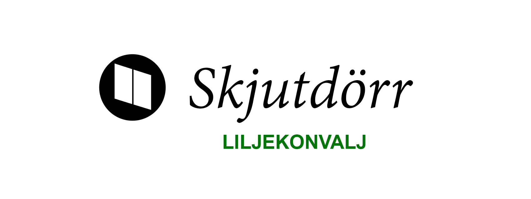 Skjutdörr Liljekonvalj
