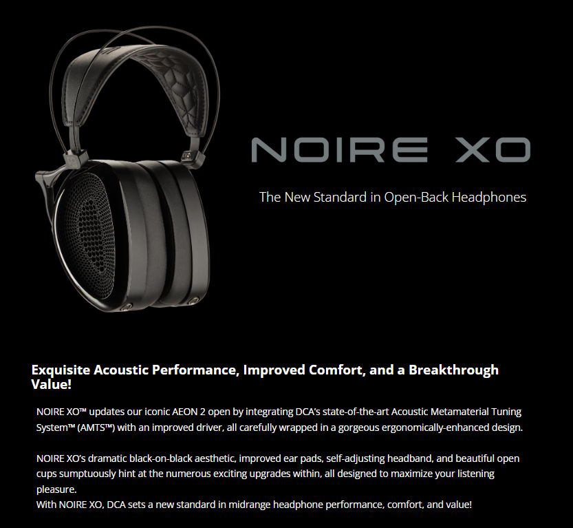 Dan Clark Audio Noire XO