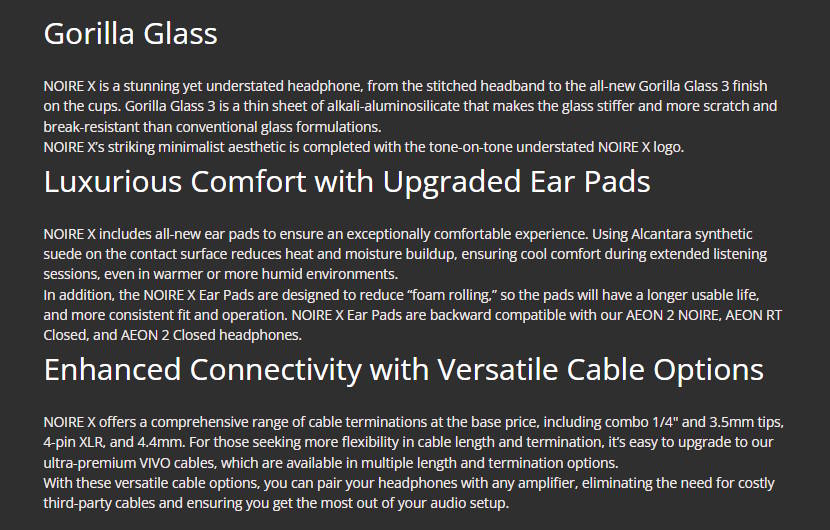 Dan Clark Audio Noire X