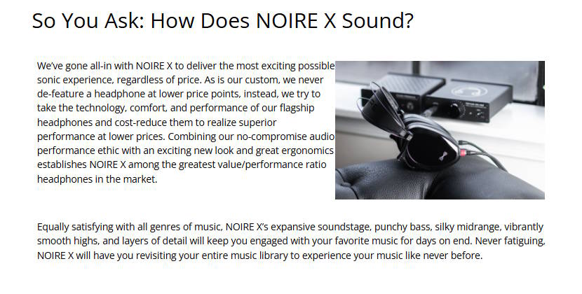 Dan Clark Audio Noire X