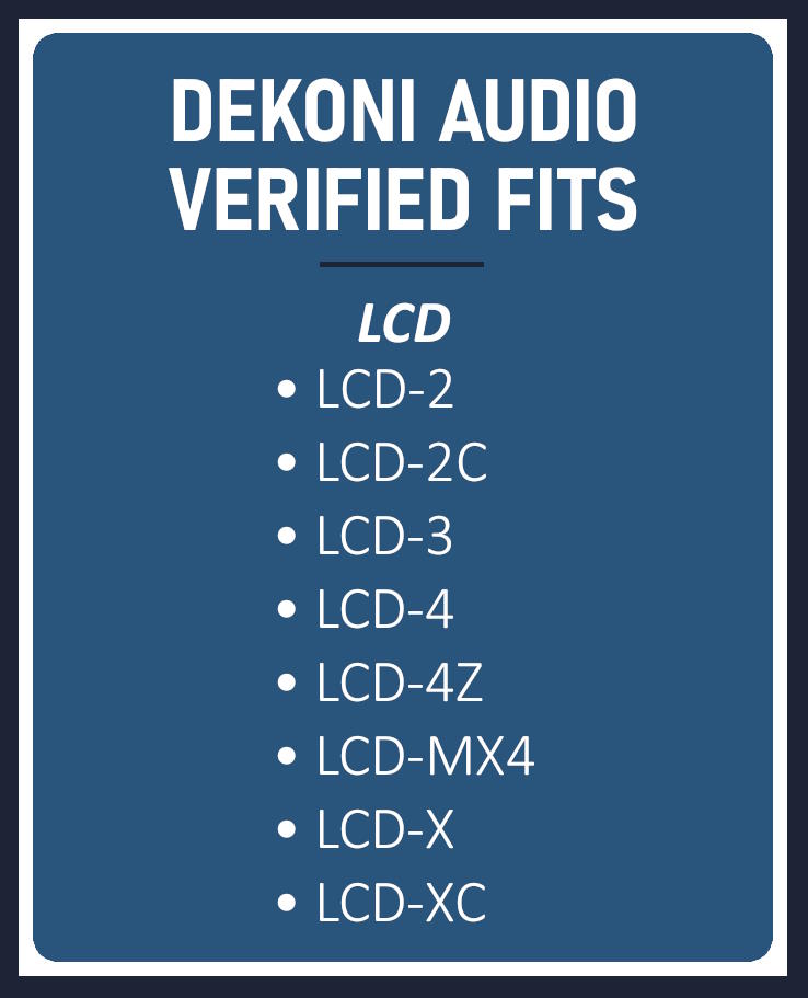 Dekoni Audio - Audeze Elite Hybrid Pads