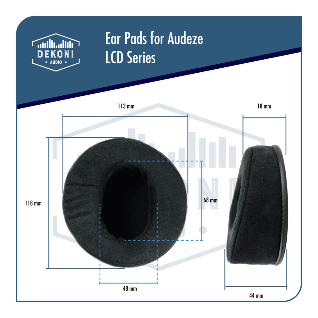 Dekoni Audio - Audeze Elite Micro suede Vegan Pads