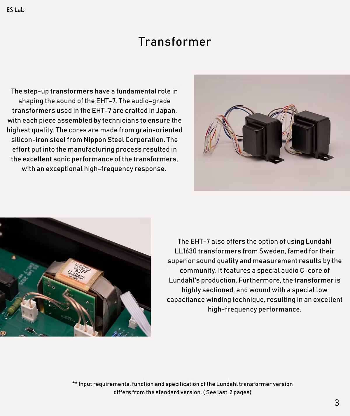 ES Lab EHT‑7 Electrostatic Headphone Energizer