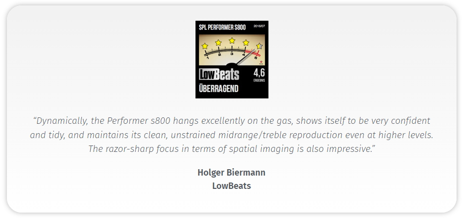 Performer s800