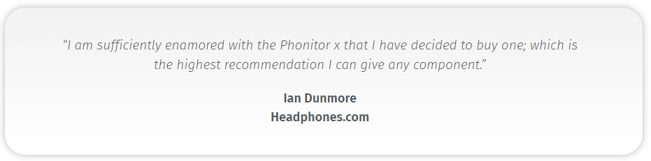 Phonitor X
