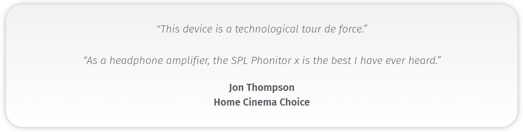 Phonitor X