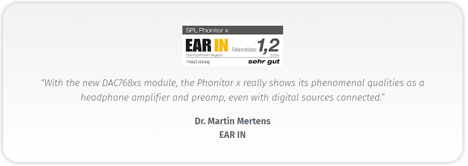 Phonitor X