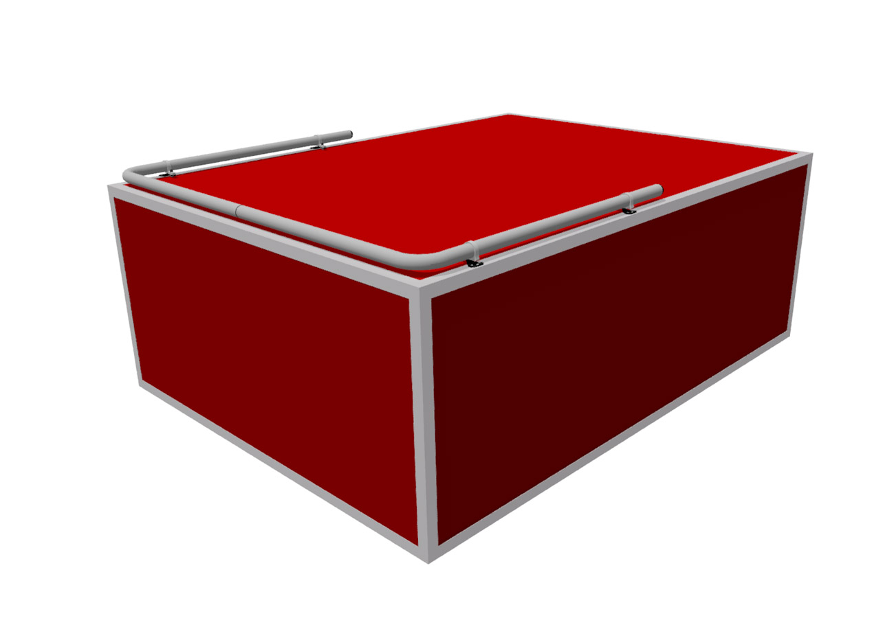 T-RACK Maxi halv universal