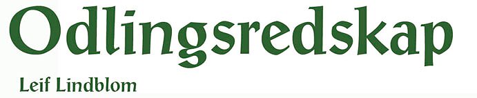 Odlingsredskap LL