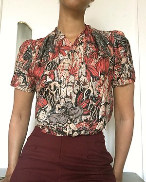 Ongoing projects To do pattern in size large to Wrap blouse 